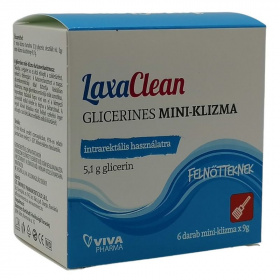 Laxaclean Glicerines Mini-klizma (felnőtt) 6x9g