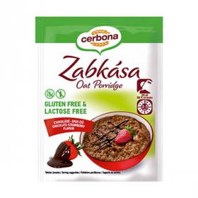 Cerbona gluténmentes, laktózmentes zabkása - csokoládé-eper 50g