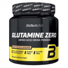 BioTechUSA Glutamine Zero (barackos ice tea) aminósav italpor 300g 