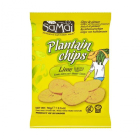 Samai főzőbanán chips - lime 70g