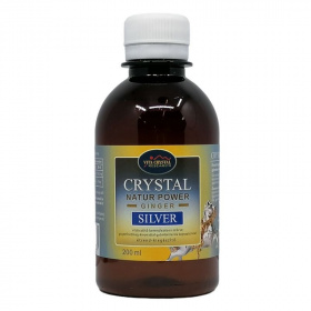 Crystal Silver Natur Power Ginger ezüstkolloid oldat 200ml