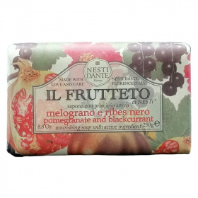 Nesti Dante Il Frutteto Gránátalma és Feketeribizli szappan 250g