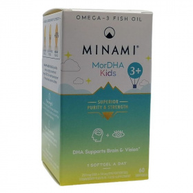 Minami MorDHA Kids Omega-3 halolaj kapszula 60db