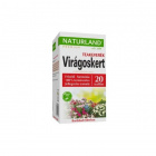 Naturland virágoskert gyógynövény teakeverék 20x1,5g 