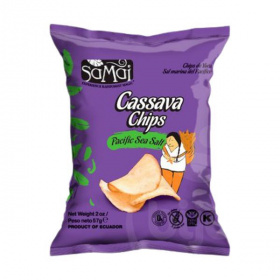 Samai cassava chips - tengeri sós 57g