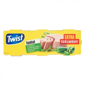 Twist tonhaltörzs növényi olajban jalapeno paprikás ízesítéssel 240g