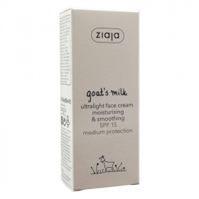 Ziaja Goat's Milk kecsketejes ultralight arckrém FF15 50ml