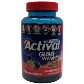 Béres Actival Gumivitamin gumitabletta (felnőtt multivitamin) 50db