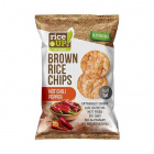 RiceUp! barna rizs chips - csípős chili 60g 