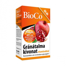 BioCo Gránátalma kivonat vitaminokkal tabletta 80db