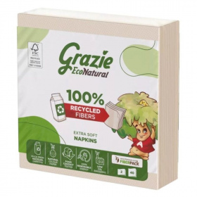 Grazie Natural 2 rétegű szalvéta 40db