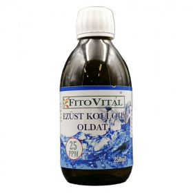 FitoVital 25 PPM ezüst kolloid szájöblögető 250ml