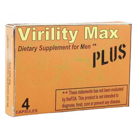 Virility Max Plus kapszula 4db