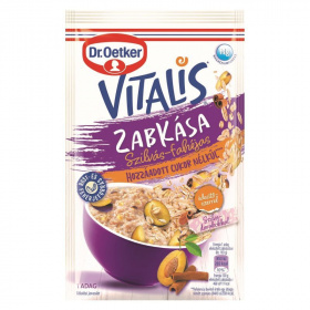 Dr. Oetker vitalis zabkása szilvás-fahéjas (hozzáadott cukor nélkül) 58g