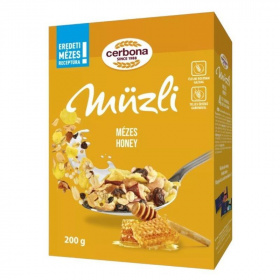 Cerbona müzli mézes 200g