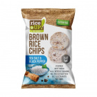 RiceUp! sós és borsos ízű barna rizs chips 60g 