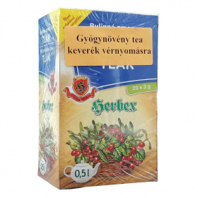 Herbex gyógynövény teakeverék vérnyomásra 20x3g