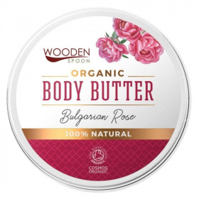 Wooden Spoon bio testápoló vaj (rózsás kényeztetés) 100ml