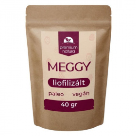 Premium Natura liofilizált meggy 40g