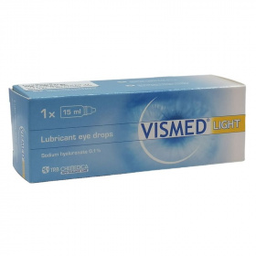 Vismed light nedvesítő szemcsepp 15ml