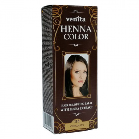 Venita Henna Color színező hajbalzsam NR. 115 - csokoládé barna 75ml