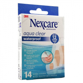 3M Nexcare sebtapasz (aqua vízálló 360°, vegyes kiszerelésben) 14db