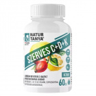 Natur Tanya szerves C+D+K vitamin tabletta 60db 