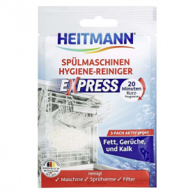 Heitmann Express higiéniás mosogatógép tisztító por 30g