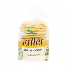 Nett Food gluténmentes kukorica tallér 100g