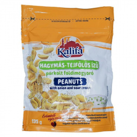 Kalifa földimogyoró (hagymás-tejfölös) 135g