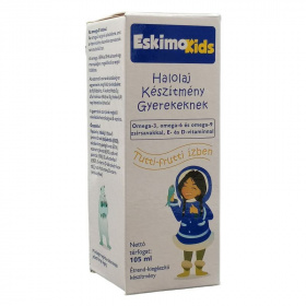 Eskimo-3 Kids halolaj gyermekeknek tutti-frutti ízben 105ml