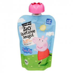 Pure&Fun peppa malac bio gyümölcspüré 100g