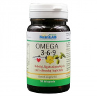 NutriLAB Omega 3-6-9 kapszula 90db 