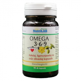 NutriLAB Omega 3-6-9 kapszula 90db