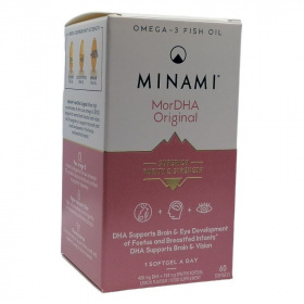 Minami MorDHA Prenatal Omega-3 halolaj kapszula 60db