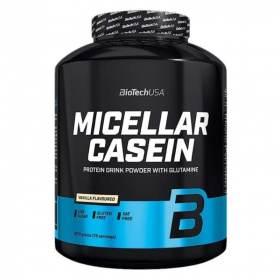 BioTechUSA Micellar Casein (vanília) fehérjepor 2270g