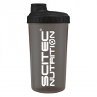 Scitec shaker átlátszó fekete 700ml 