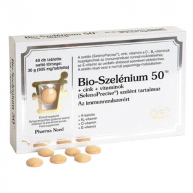 Pharma Nord Bio-Szelénium 50+Cink+Vitaminok tabletta 60db