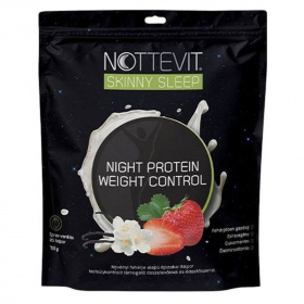 Nottevit Skinny Sleep Night Protein - eper, vanília 750g