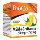 BioCo MSM 750mg + C-vitamin 750mg italpor 60db 