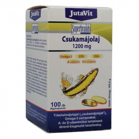 JutaVit csukamájolaj 1200mg lágykapszula 100db