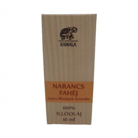 Kamala dobozos illatolaj - narancs-fahéj 10ml