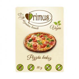 Primus vegán pizzás keksz 80g