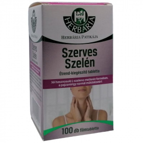 Herbária Szerves Szelén 100 mcg tabletta 100db