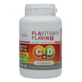 Flavitamin C+D vitamin kapszula 100db