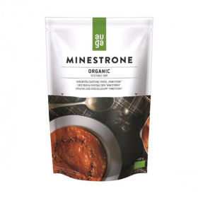 Auga bio vegán zöldséges minestrone leves 400g