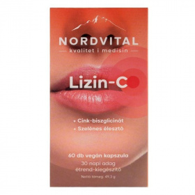 Nordvital Lizin-C vegán kapszula 60db