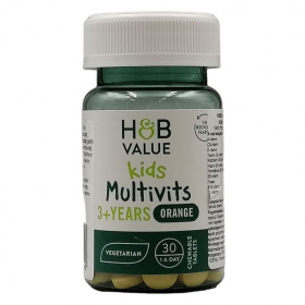 H&B Value Gyerek Multivitamin rágótabletta 30 db