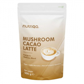 Nutriqa bio vegán 7-gombamix-kakaó latte 500g