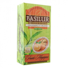 Basilur magic fruits gyömbér-narancs tea (25x1,5g) 25db